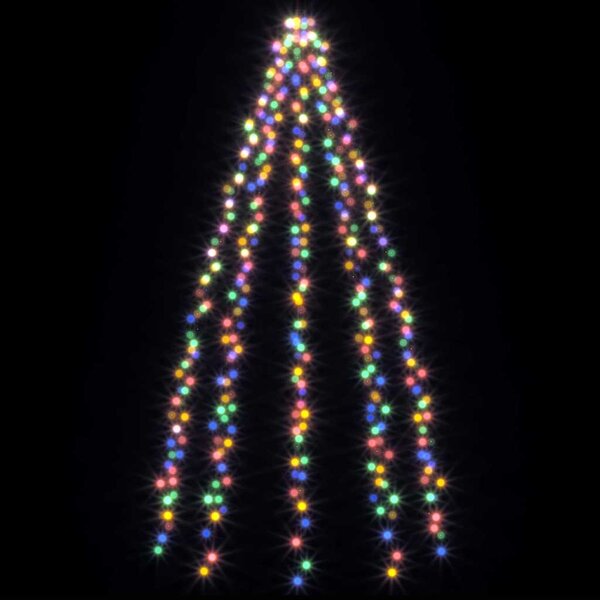 Světelná síť na vánoční stromek 400 barevných LED diod 400 cm 328894