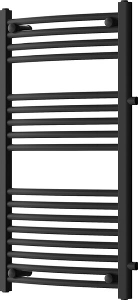 Mexen Ares, topné těleso 900 x 500 mm, 372 W, boční pravé a spodní připojení, černá, W102-0900-500-00-70-S