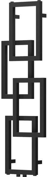 Mexen Grid, dekorativní koupelnový radiátor 1115 x 360 mm, 279 W, černá, W215-1115-360-00-70