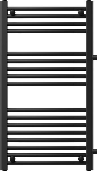 Mexen Ares, topné těleso 900 x 500 mm, 372 W, boční pravé a spodní připojení, černá, W102-0900-500-00-70-S
