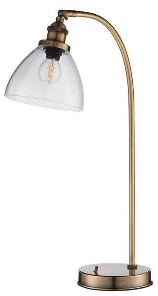 Endon 77859 - Stolní lampa HANSEN 1xE14/40W/230V mosaz