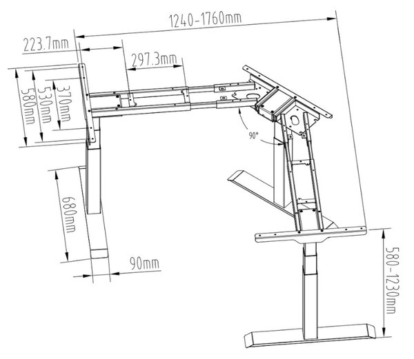 Liftor L, bílá