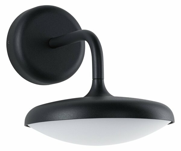 PAULMANN LED venkovní nástěnné svítidlo Nostro IP44 kruhové 180x250mm 3000K 10W 230V antracit hliník