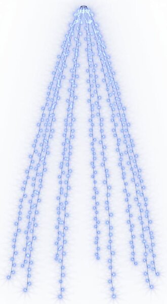 Světýlka na stromeček 500 modrých LED 500 cm dovnitř i ven 328898