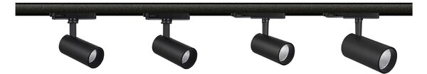 Mantra 7208 3F Fiji, výkonný LED reflektor 15W 3000K 38°, černá, průměr 6,5cm
