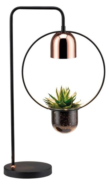Paulmann 79746 - 1xGU10/20W Stolní lampa FANJA 230V kouřová