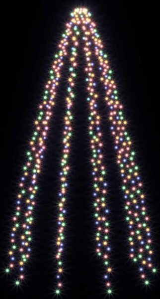 Světýlka na stromeček 500 barevných LED 500 cm dovnitř i ven 328899