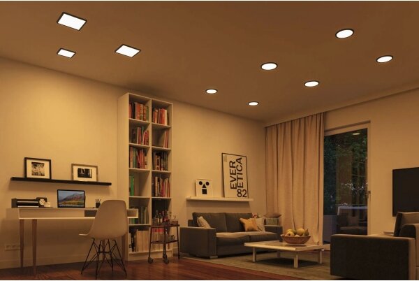 Paulmann 79967 - LED/16W IP44 Stm koup podhledové svítidlo AREO 230V