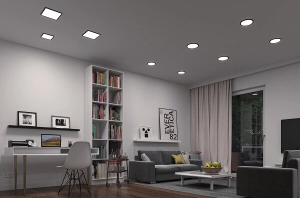 Paulmann 79967 - LED/16W IP44 Stm koup podhledové svítidlo AREO 230V