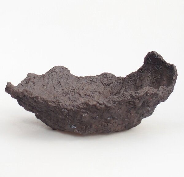 E-bonsai Keramická Skořápka 25 x 19 x 12 cm hnědá