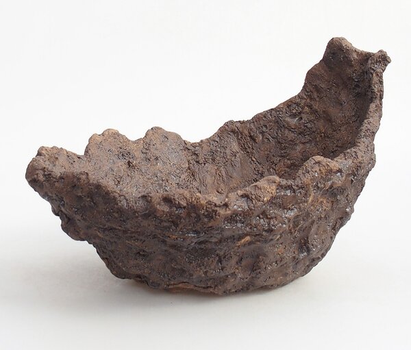 E-bonsai Keramická Skořápka 22 x 20 x 17,5 cm hnědá