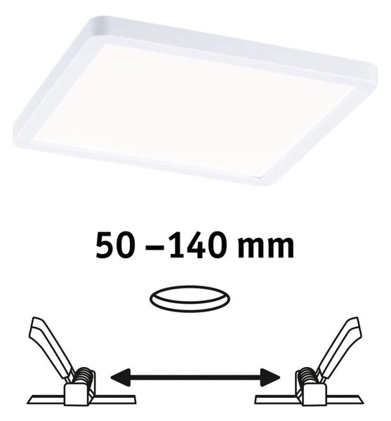 Paulmann 93059 - LED/13W IP44 Stm koup podhledové svítidlo AREO 230V