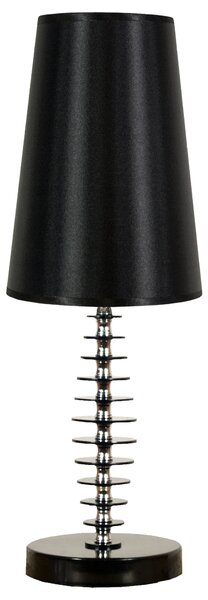 CLX Stolní designová lampa LIVORNO, 1xE27, 60W, černá 41-14559