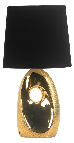 CLX Designová stolní lampa CESENA, 1xE27, 60W, zlatá 41-79916