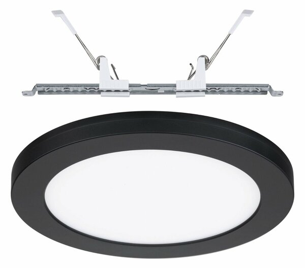 PAULMANN LED vestavné svítidlo 2v1 Cover-it kruhové 225mm 4000K černá