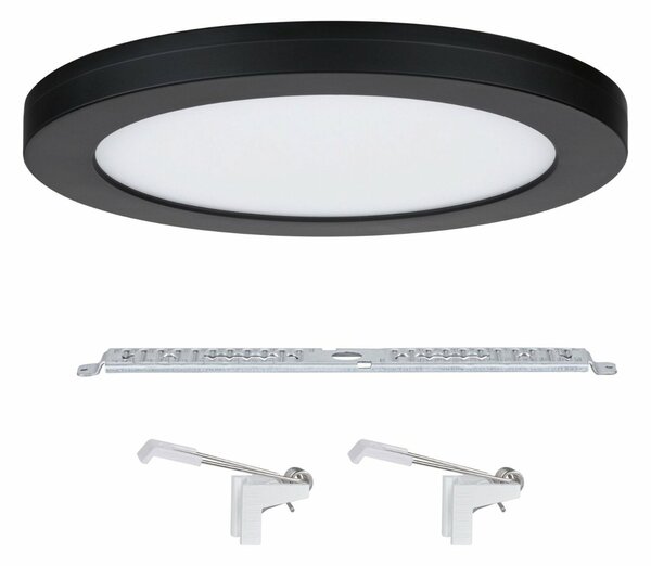 PAULMANN LED vestavné svítidlo 2v1 Cover-it kruhové 225mm 4000K černá