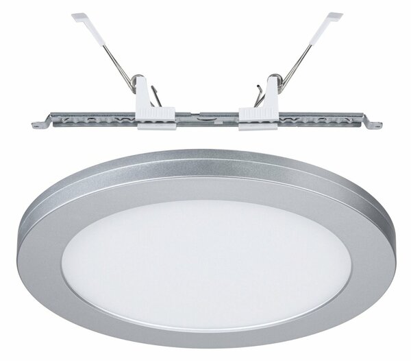 PAULMANN LED vestavné svítidlo 2v1 Cover-it kruhové 225mm 4000K matný chrom