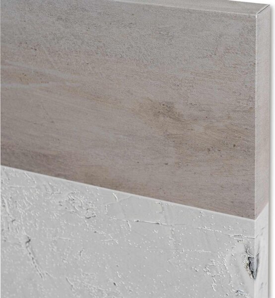 Somcasa Šedý abstraktní obraz Tiles 80 x 60 cm