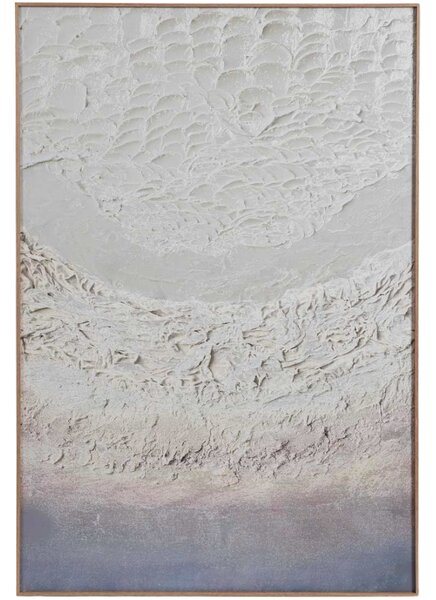 Somcasa Béžovo-fialový abstraktní obraz Regolith 120 x 80 cm