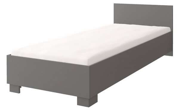 Dětská postel Smuke II, 90x200 cm, Šedá