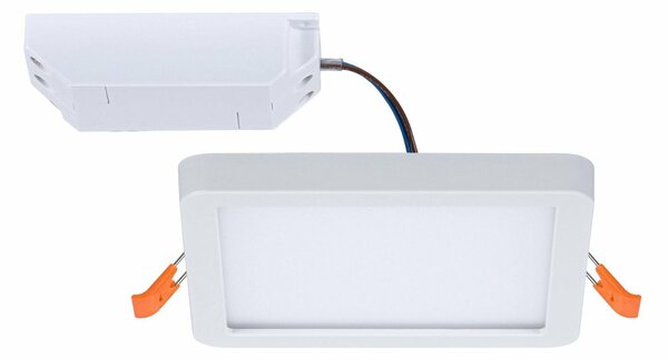 PAULMANN LED vestavné svítidlo Areo VariFit IP44 hranaté 118x118mm 6,5W 4.000K bílá 930.41