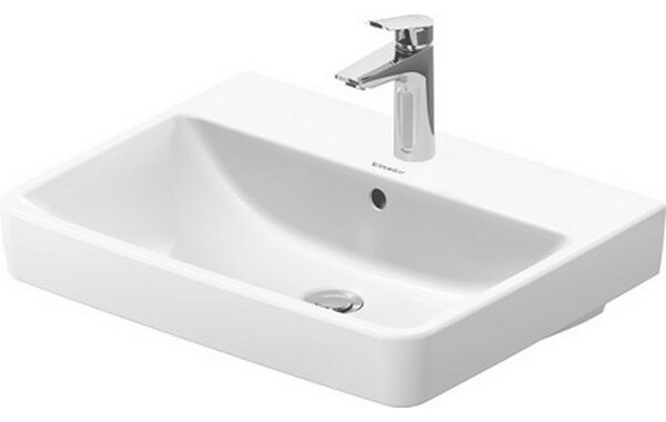 Duravit No.1 - Umyvadlo do nábytku 600x460 mm, s přepadem, bílá 23756000002