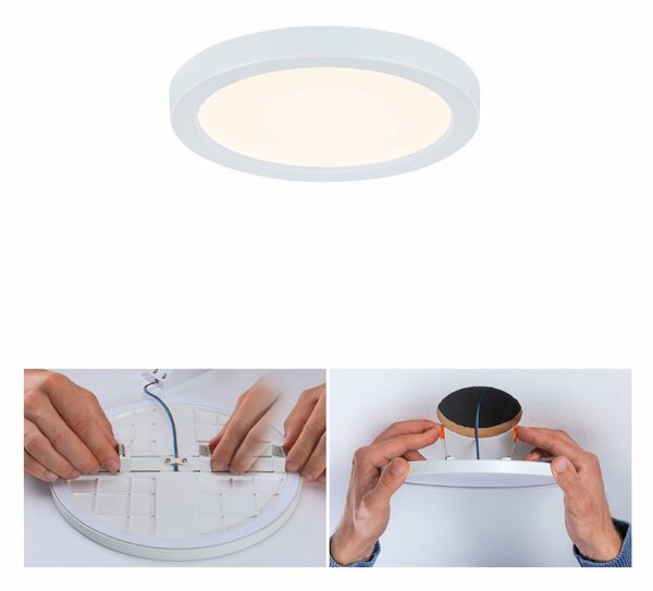 PAULMANN LED vestavné svítidlo Areo VariFit IP44 kruhové 118 6,5W 3.000K bílá 930.31