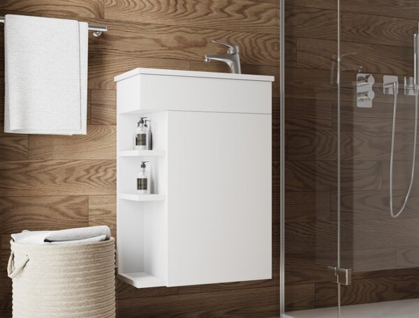 Lavedo Amadeo White 50 koupelnová skříňka s umyvadlem