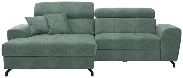 ROHOVÁ SEDAČKA, textil, mátově zelená Carryhome - Sedací soupravy, Online Only