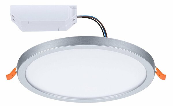 PAULMANN Smart Home Zigbee LED vestavné svítidlo Areo VariFit IP44 kruhové 175mm 13W matný chrom měnitelná bílá 930.45