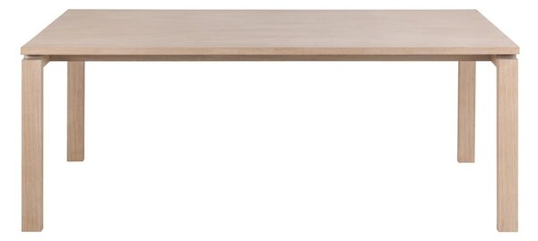 Rozkládací jídelní stůl s deskou v dubovém dekoru 100x200 cm Linley – Actona