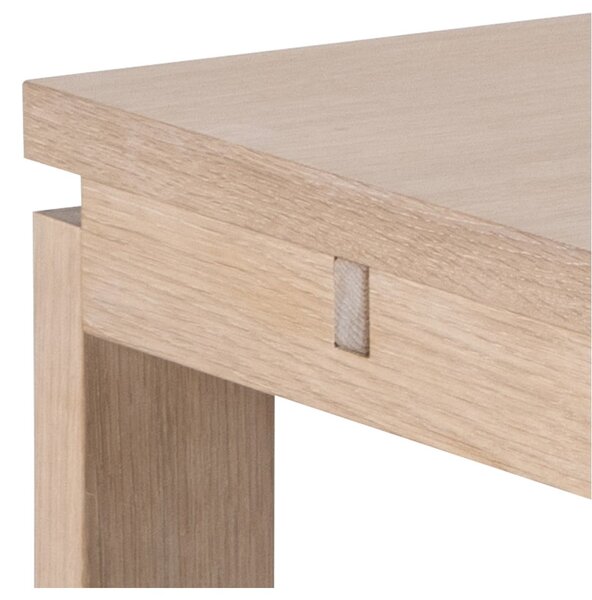 Rozkládací jídelní stůl s deskou v dubovém dekoru 100x200 cm Linley – Actona