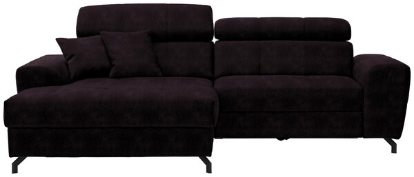 ROHOVÁ SEDAČKA, textil, lilková Carryhome - Sedací soupravy, Online Only