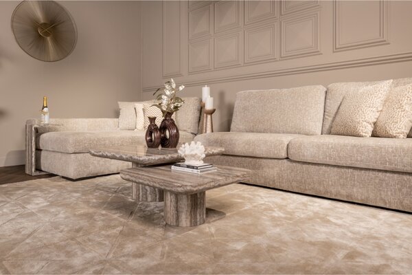 -25 % Dny MOMENTI– Richmond Set dvou kamenných konferenčních stolků Dulce 60x60 / 80x80 cm