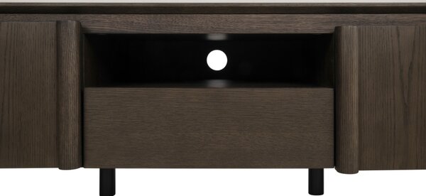 Richmond Dřevěný TV stolek Langford 220 x 45 cm s keramickou deskou