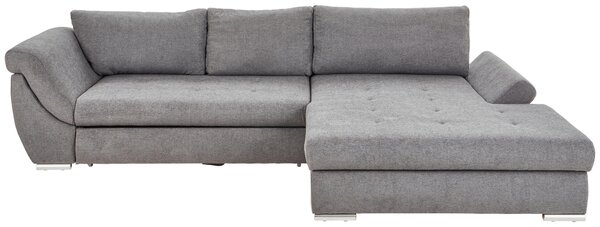 ROHOVÁ SEDAČKA, textil, šedá Carryhome - Sedací soupravy