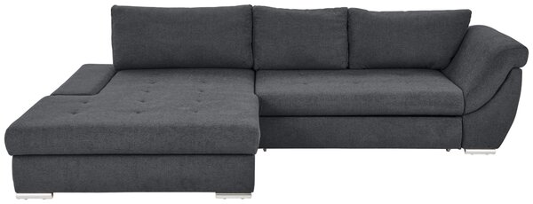 ROHOVÁ SEDAČKA, textil, šedá Carryhome - Sedací soupravy