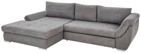 ROHOVÁ SEDAČKA, textil, šedá Carryhome - Sedací soupravy