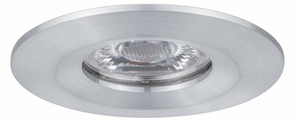 PAULMANN LED vestavné svítidlo Nova mini nevýklopné IP44 1x4W 2700K hliník broušený 230V 943.04