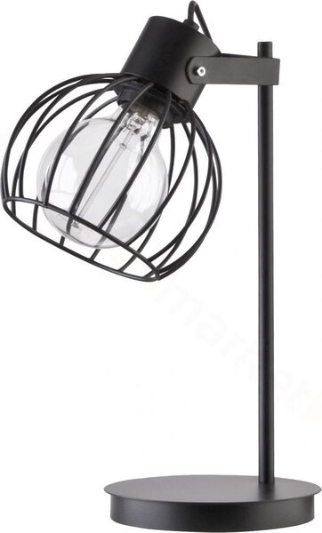 SIGMA Moderní stolní lampa LUTO, 1xE27, 60W, černá 50086