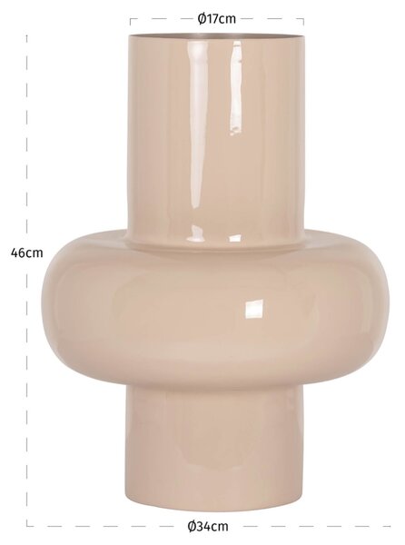 Richmond Béžová váza Ashlyn 46 cm