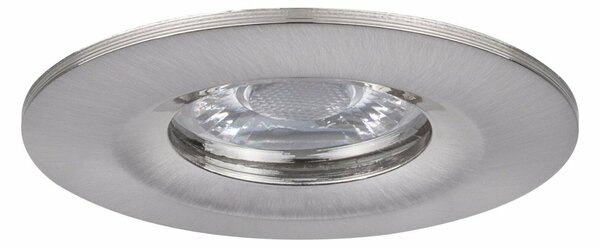 PAULMANN LED vestavné svítidlo Nova mini nevýklopné IP44 1x4W 2700K kov kartáčovaný 230V 943.00