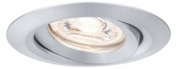 PAULMANN LED vestavné svítidlo Nova mini výklopné 1x4W 2700K hliník broušený 230V 942.96