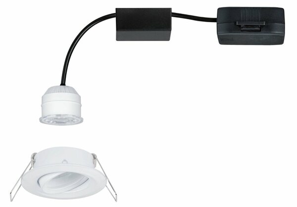 PAULMANN LED vestavné svítidlo Nova mini výklopné 1x4W 2700K bílá mat 230V 942.92