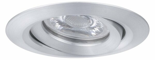 PAULMANN LED vestavné svítidlo Nova mini výklopné 1x4W 2700K hliník broušený 230V 942.96