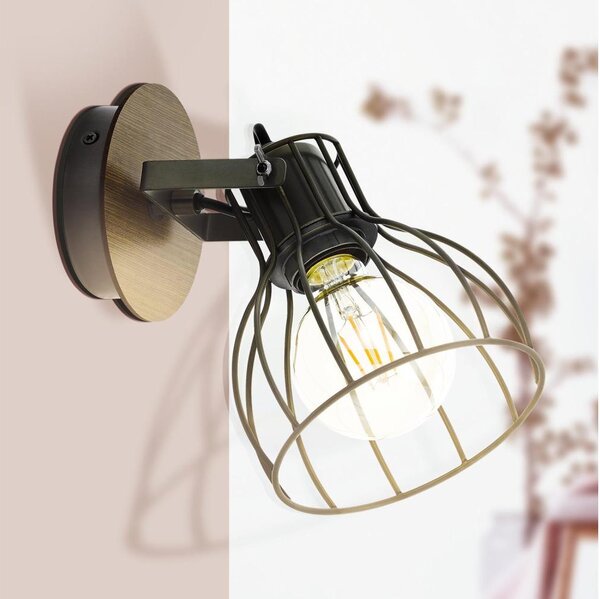 Eglo 98134 - Nástěnné bodové svítidlo SAMBATELLO 1xE27/40W/230V