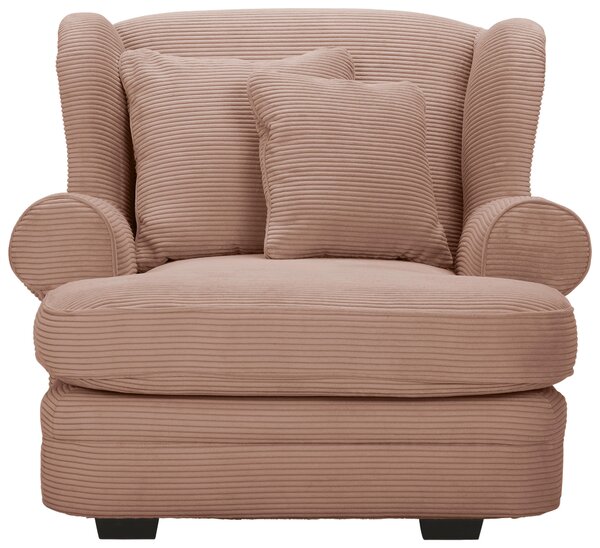 XXL KŘESLO, textil, růžová Ambia Home - Křesla klasická