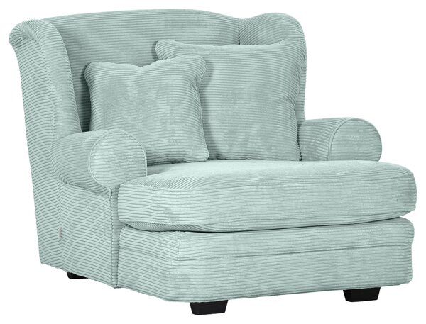 XXL KŘESLO, textil, mátově zelená Ambia Home - Křesla klasická