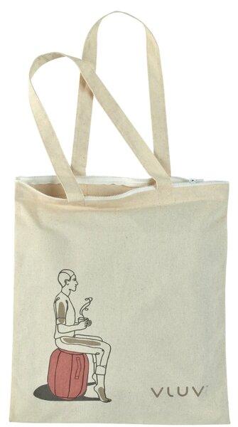Světle modrá balanční stolička VLUV KAPSUL NEW LEIV 52 cm