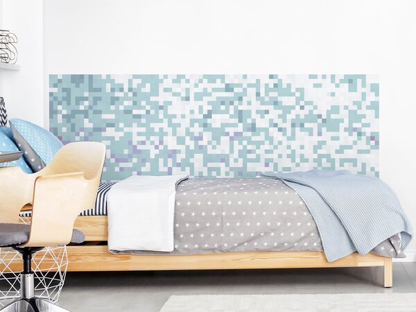 FUGU Ochrana stěny za postel - Pixelcraft khaki Varianta ochrany zdi: Delší strana postele 200x65 cm